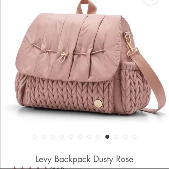 Levy Backpack Diaper Bag- Dusty Rose – HAPP BRAND